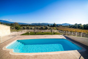 Mas Provencal climatisé avec vue sur le Mont Ventoux